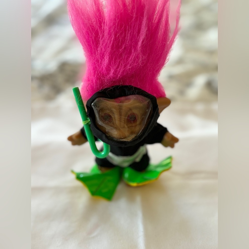 Vintage Unique Scuba Diving Troll Circa 1980s